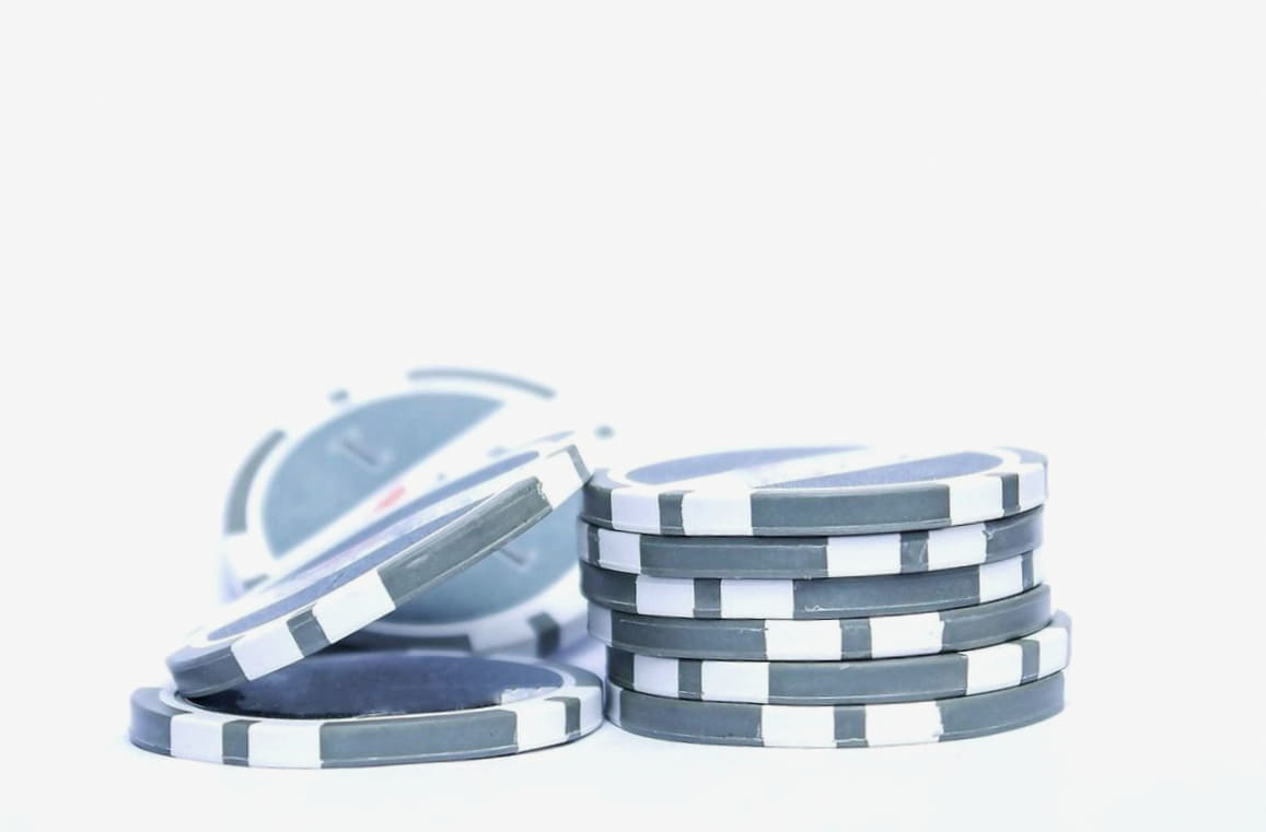 A roulette and card table prepared for an in-person group evening